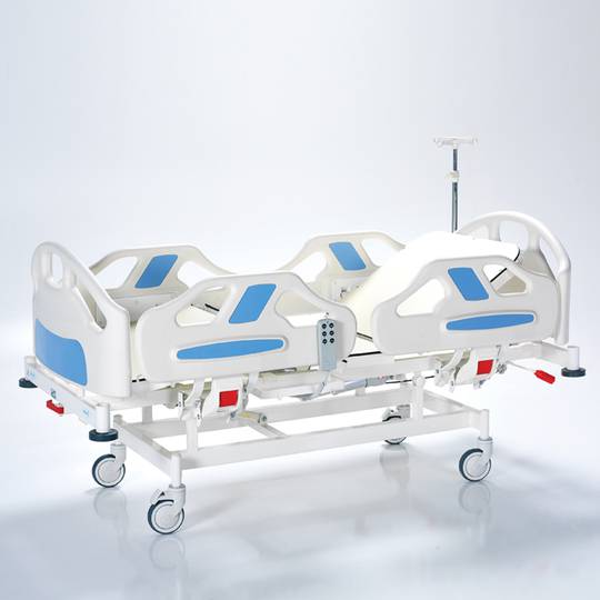 Cama de hospital pediátrica Nitrocare HB 2420P bimotor com superfície de alumínio HPL