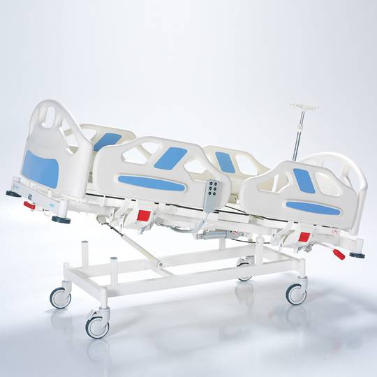 Cama de hospital pediátrica Nitrocare HB 2420P bimotor com superfície de alumínio HPL