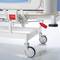 Cama de hospital pediátrica Nitrocare HB 2420P bimotor com superfície de alumínio HPL