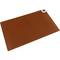 Alfombra y superficie térmica con calefacción para escritorio suelo y pies de 60 x 36 cm 65W marrón
