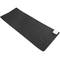 Verwarmd tapijt en pad bureau voor desktop vloer en voet in donkergrijs 80x32cm 77W