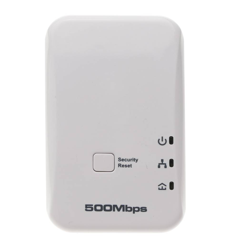 PowerLine HomePlug PLC 500Mbps Networks Adapter Kit 2 enchufes ethernet