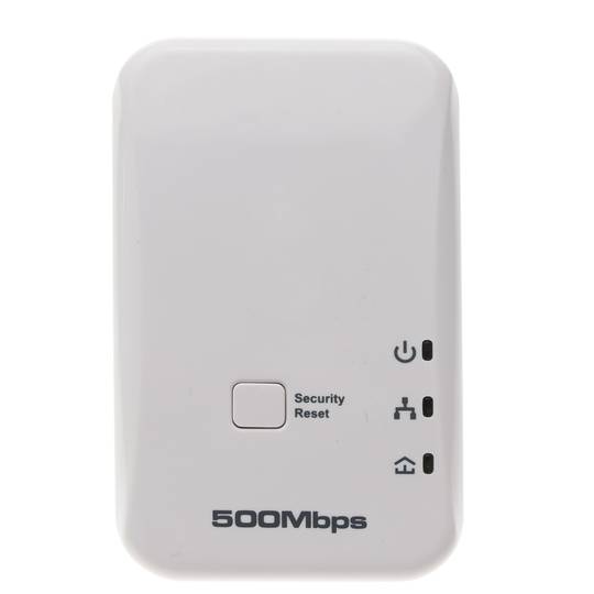 PowerLine HomePlug PLC 500Mbps Networks Adapter Kit 2 enchufes ethernet