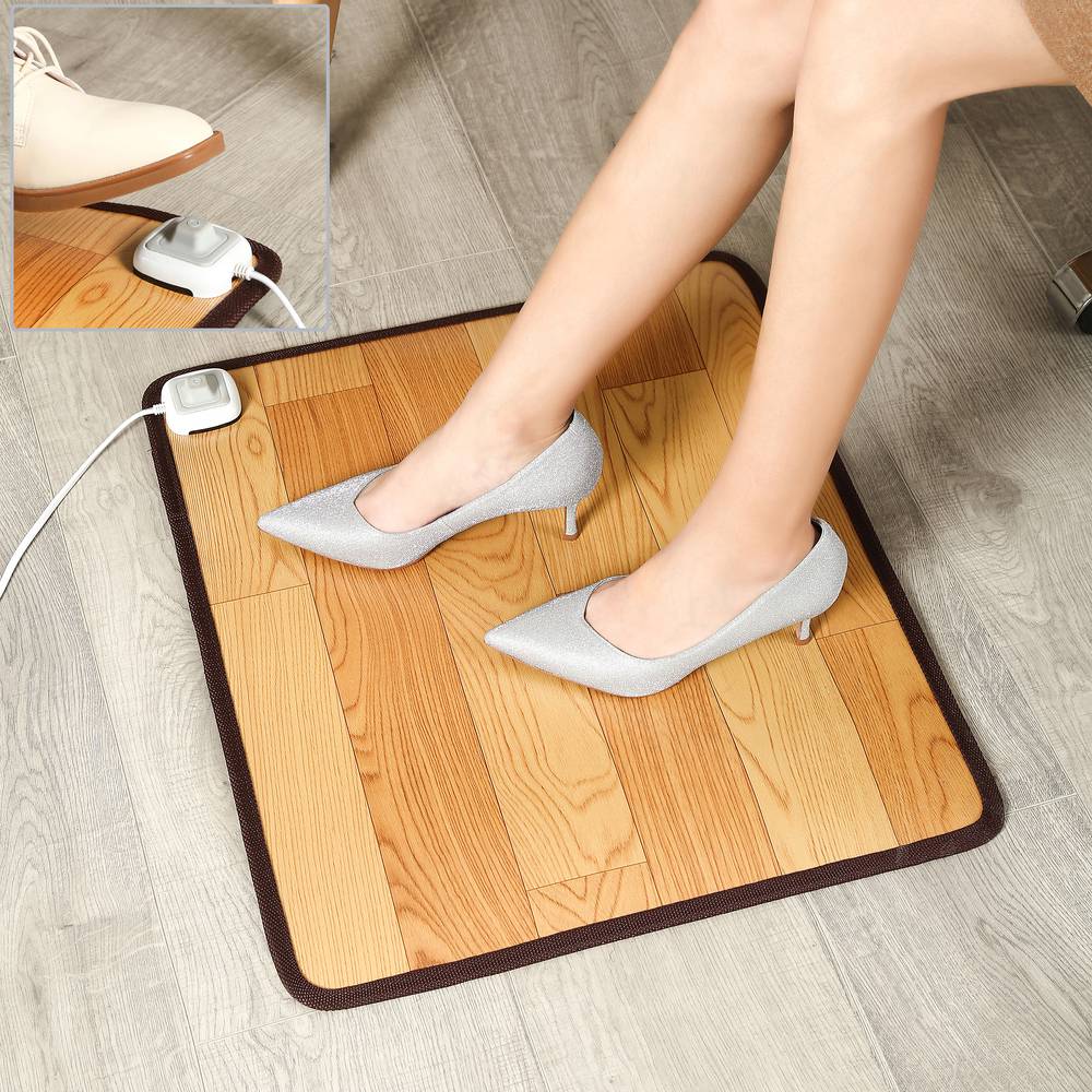 Electric Heated Floor Mats Electric Heating Pad Energy Saving Foot Heater Heated  Feet Rest Under Carpet Foot Warmers For home - AliExpress