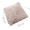 Cuscino termico elettrico con fori per piedi e temperatura regolabile 24W marrone 38x38cm