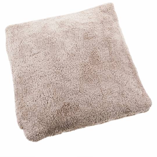 Cuscino termico elettrico con fori per piedi e temperatura regolabile 24W marrone 38x38cm