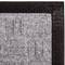 Feldut rectangular de polipropilè llis gris fosc 60x40cm