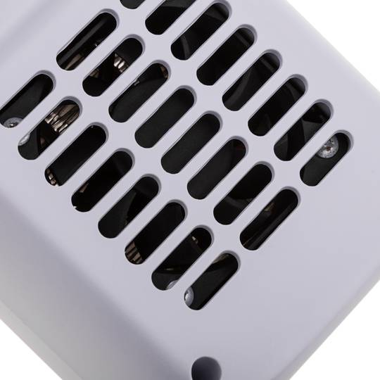 Mini estufa calefactora portàtil de 400W amb efecte visual de xemeneia de llenya amb temporitzador 220-240V
