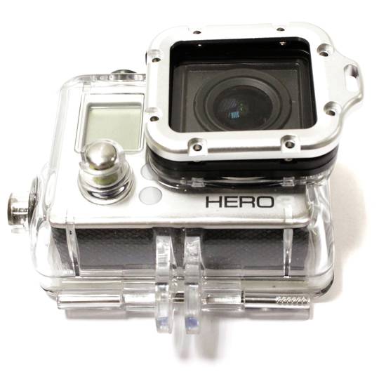 Anel de alumínio Lanyard para montagem GoPro Hero3