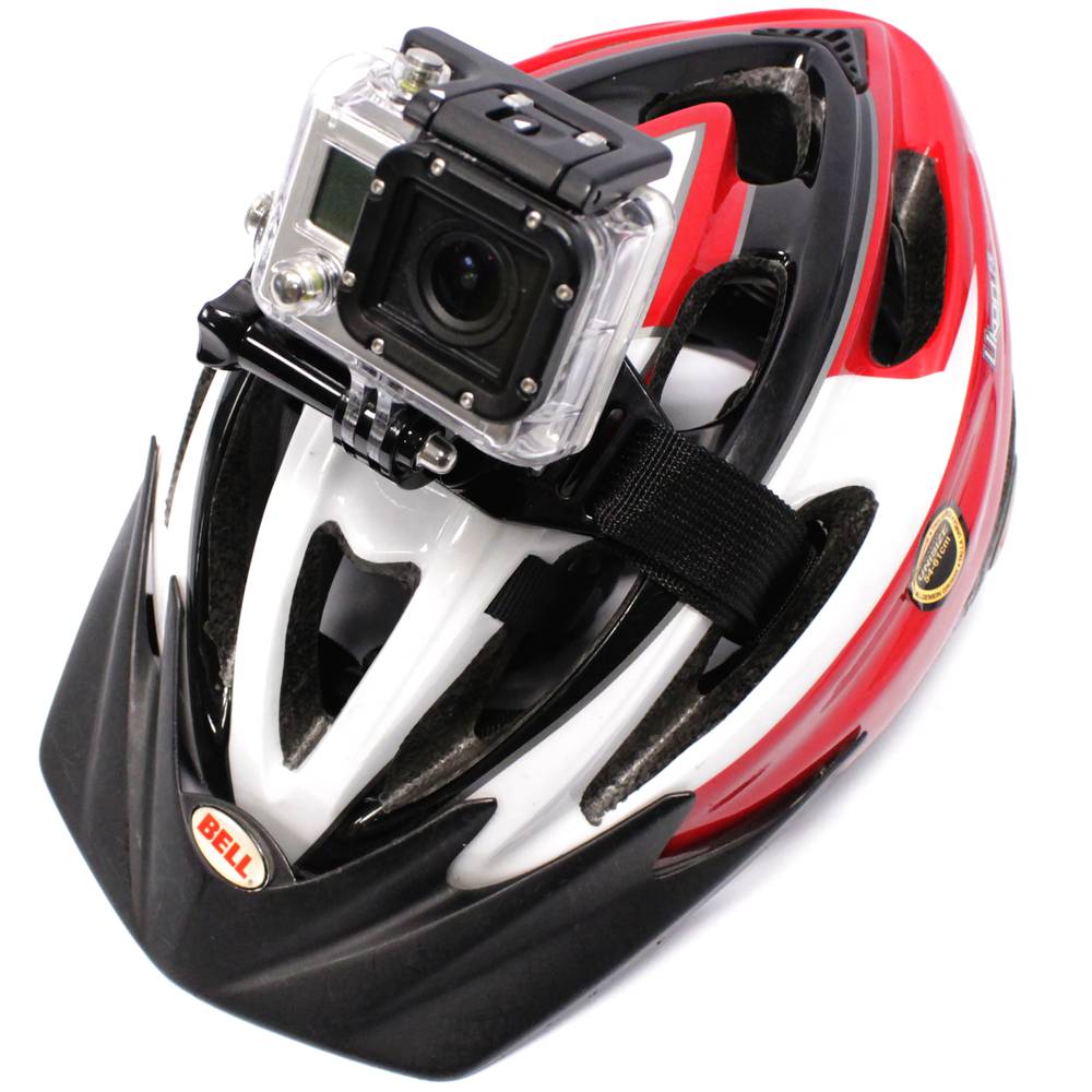 Hełm z paskiem do aparatu Gopro HERO 3 2 1 ST-04