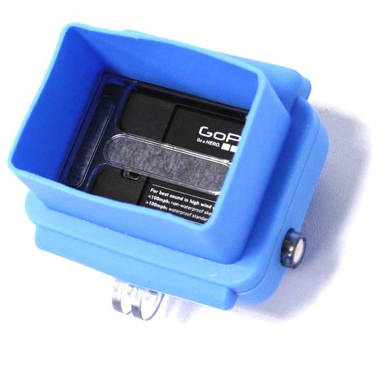 Blue silicone case for Gopro Hero 3 camera