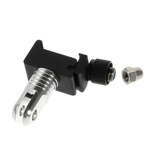 Metal fixing for GoPro rail and 20mm rail ST84