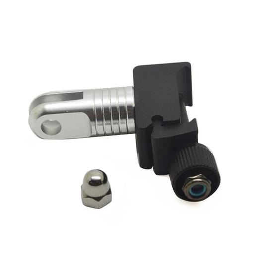 Metal fixing for GoPro rail and 20mm rail ST84