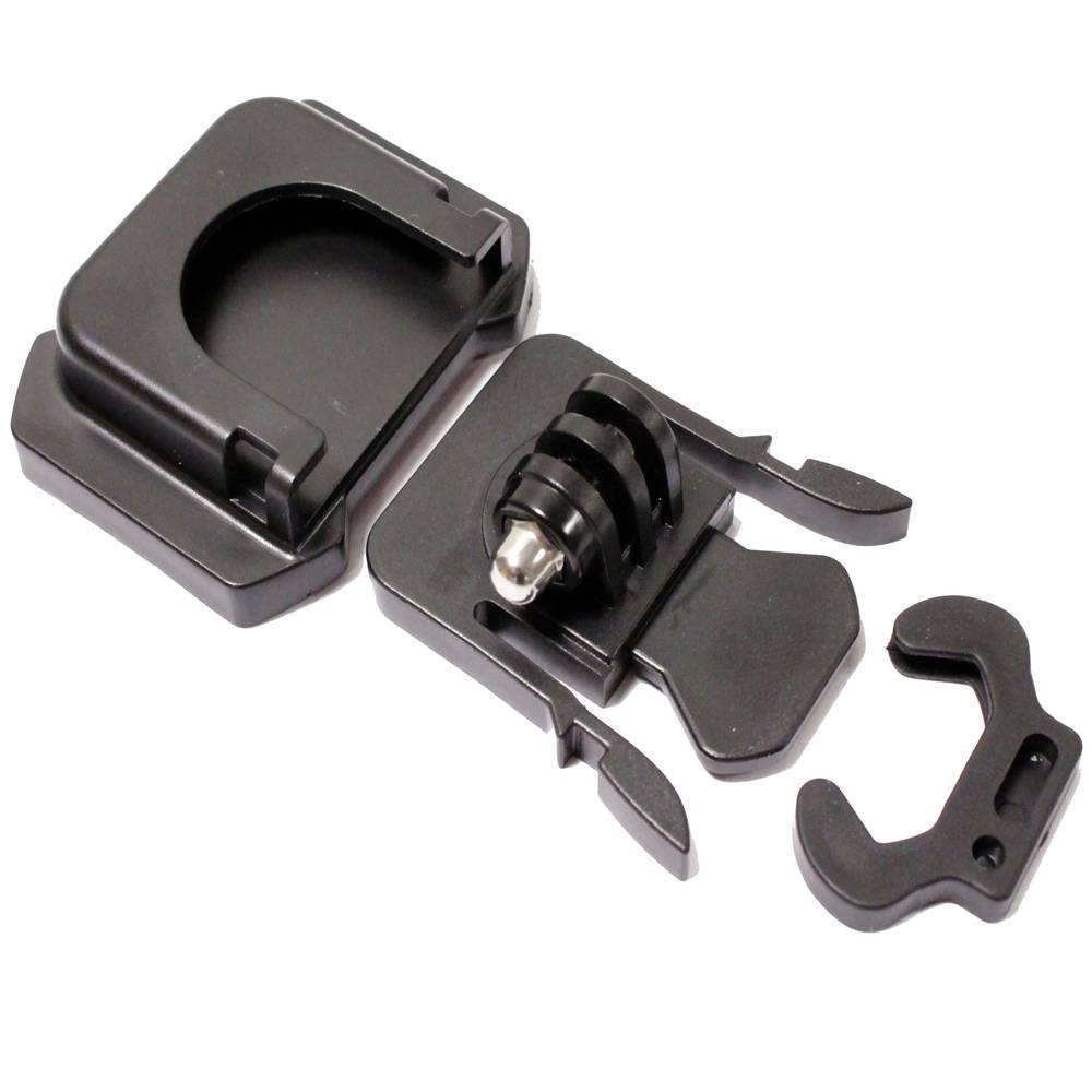 Fixing GoPro Helmet with curved surface ST108