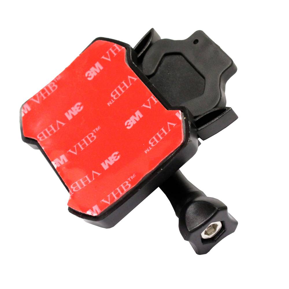 Fixing GoPro Helmet with curved surface ST108