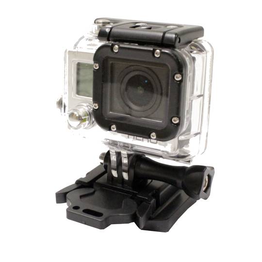Fixing GoPro Helmet with curved surface ST108