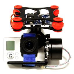 Apoio Gimbal câmera DJI Fantasma GoPro Hero 3 preto colorido