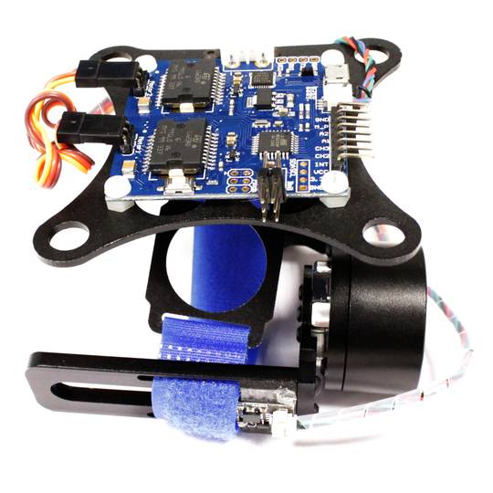 Gimbal compatible DJI Phantom per a càmera GoPro Hero 3 color negre