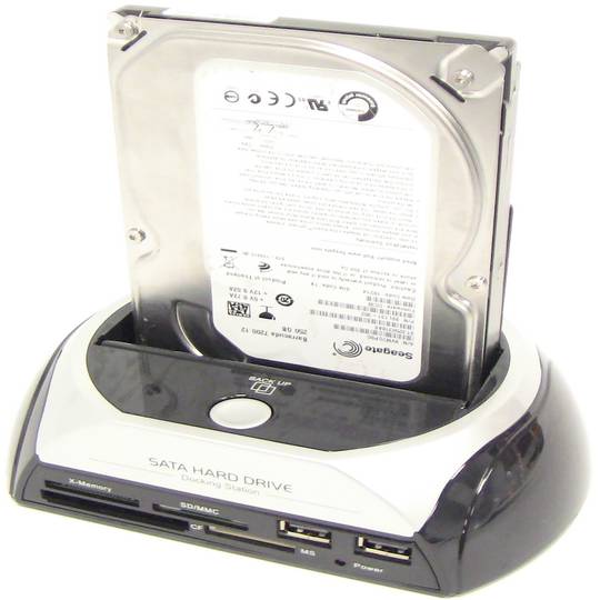 SATA Docking Station Communicator USB2 C1 hub e slot