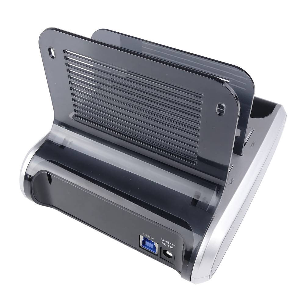 Docking Station SATA Communicator D3 with USB 3.0 hard drive and SD card reader