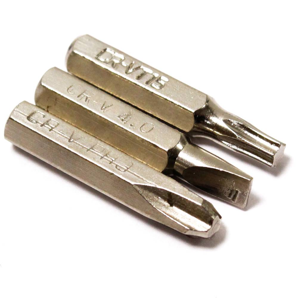 Set of 21 screwdriver Slotted Phillips Torx with interchangeable tips