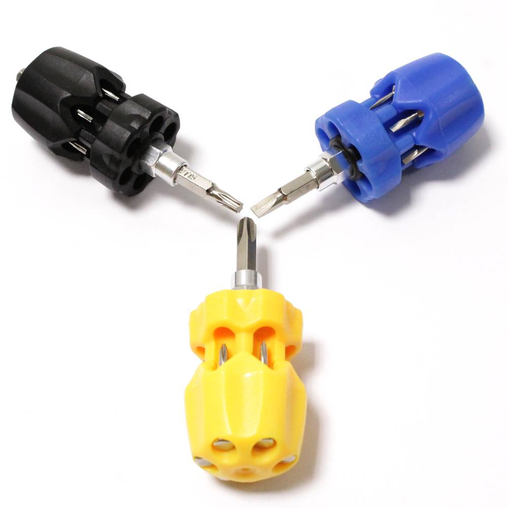 Set of 21 screwdriver Slotted Phillips Torx with interchangeable tips