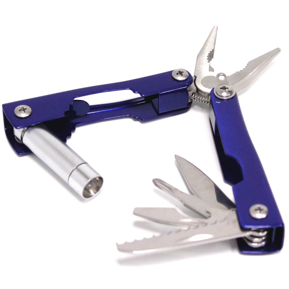Multi Tool avec lumière LED 10 en 1