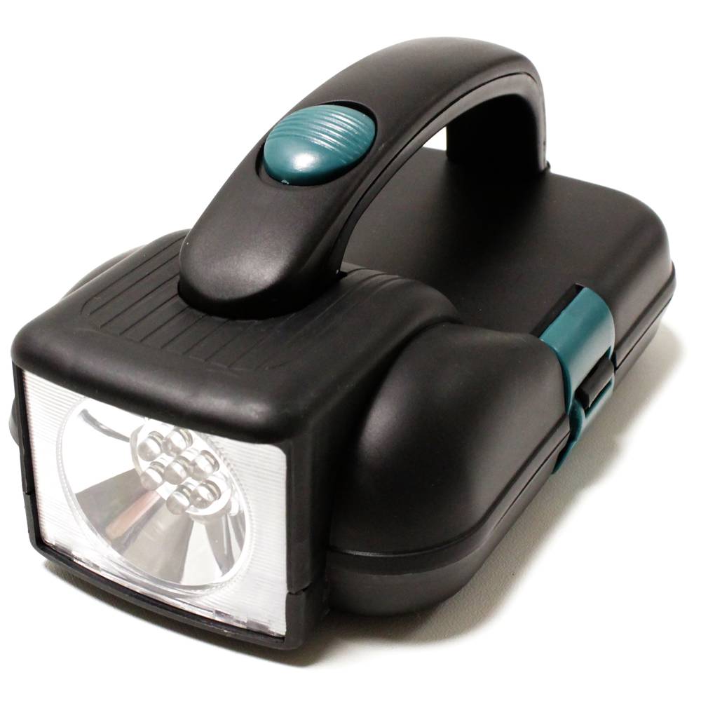 Cassetta degli attrezzi con torcia 7 LED