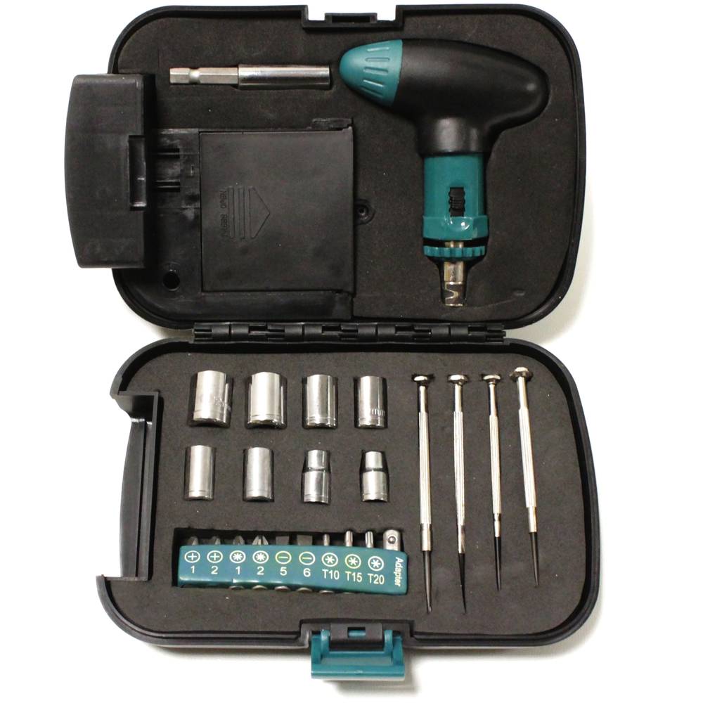 Cassetta degli attrezzi con torcia 7 LED