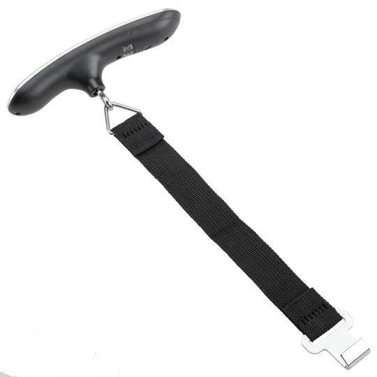 Bilancia digitale portatile con gancio 50 kg bagagli borse pesca battute caccia cucina