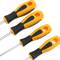 Joc 4 de tornavisos CrV plans 4.0mm 6.5mm Phillips PH1 PH2