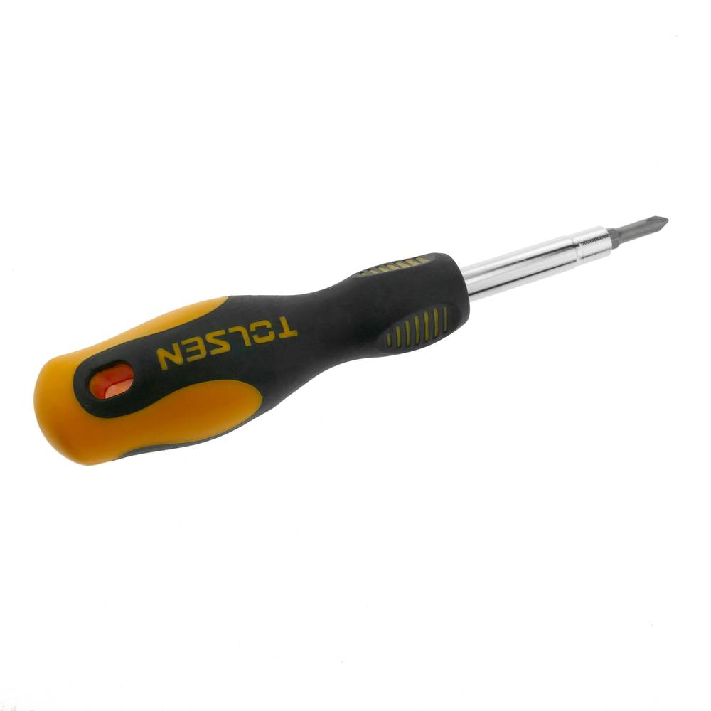 Zestaw 4 płaskich wkrętaków CrV 5 mm 6 mm Phillips PH1 PH2