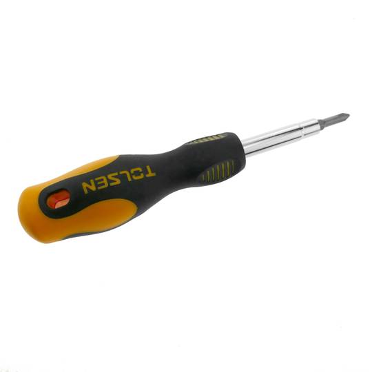 Zestaw 4 płaskich wkrętaków CrV 5 mm 6 mm Phillips PH1 PH2