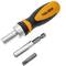 Set di 28 cacciaviti e 9 chiavi a tubo intercambiabili con cricchetto e accessori