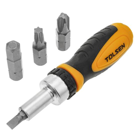Set di 28 cacciaviti e 9 chiavi a tubo intercambiabili con cricchetto e accessori