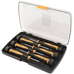 Lot de 6 tournevis CrV 50mm plat 2.0mm 2.5mm 3.0mm Phillips PH000 PH00 PH0