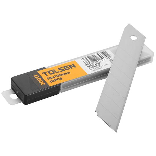 18x100mm blade cutter replacement of 10 units of tools Tolsen