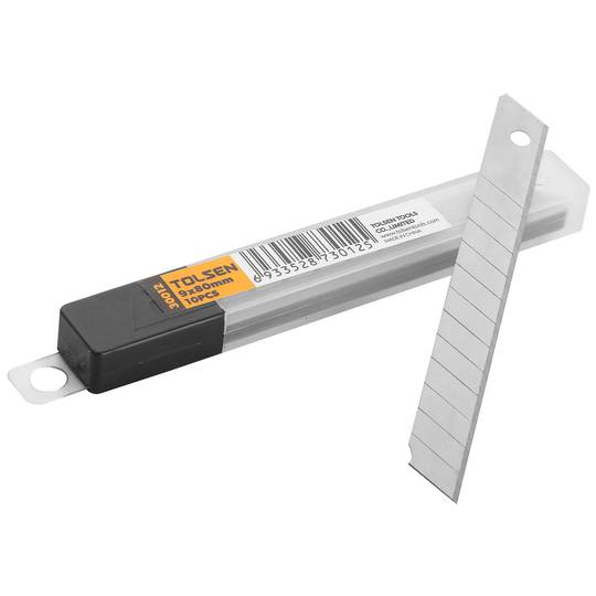 Cortador 9x80mm partes de lâmina de 10 unidades de ferramentas Tolsen