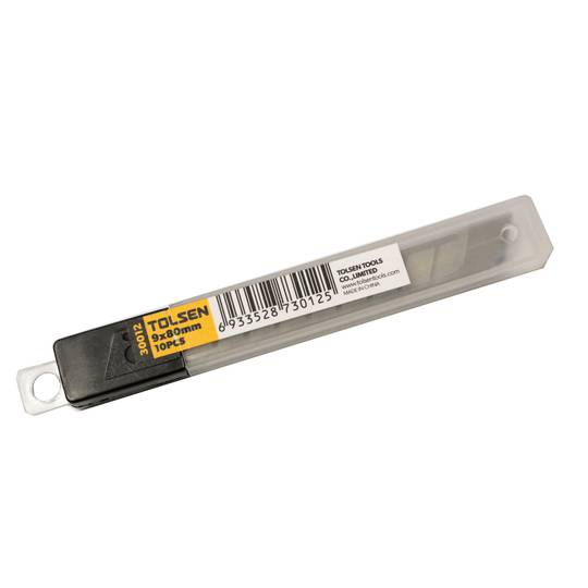 Cortador 9x80mm partes de lâmina de 10 unidades de ferramentas Tolsen