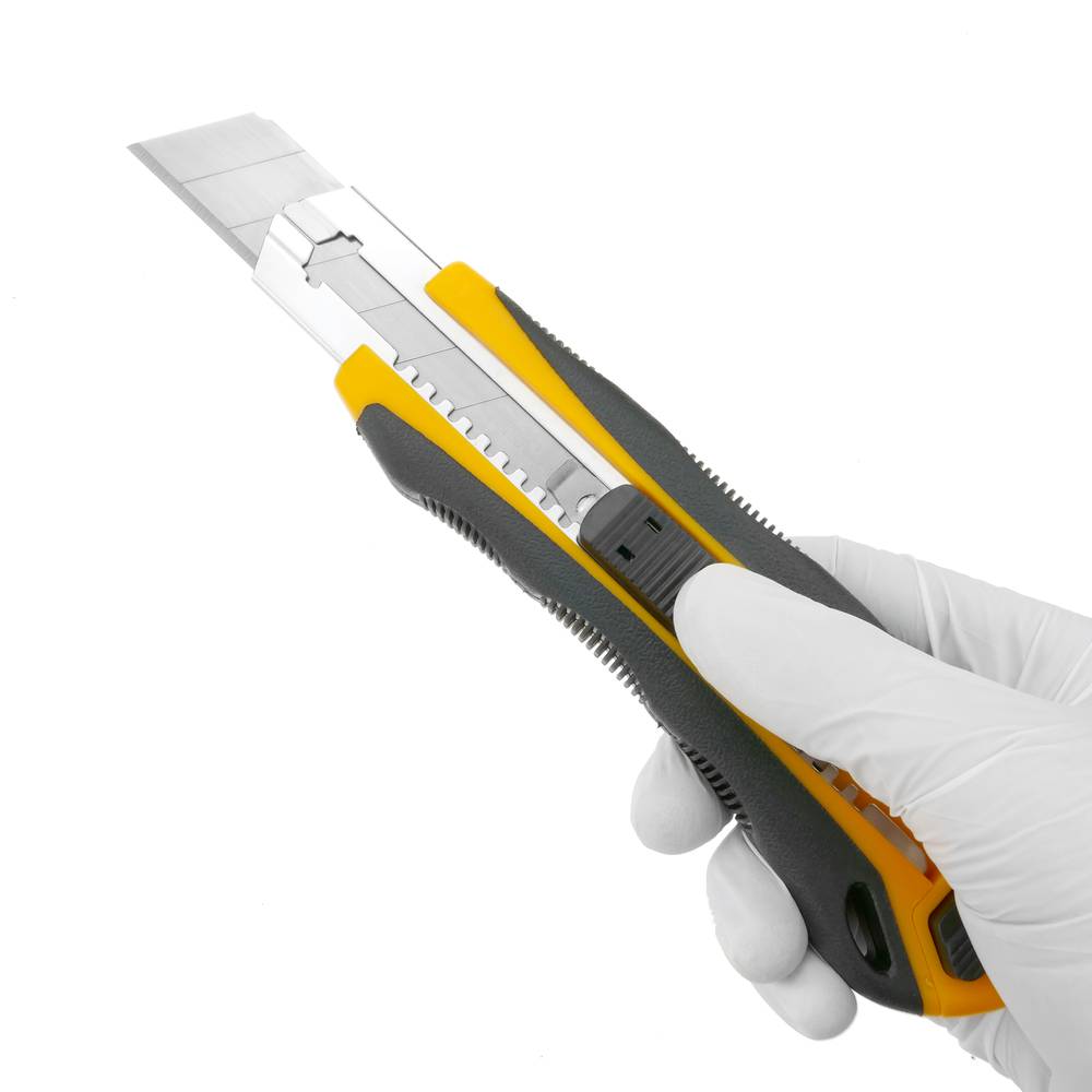 Ergonomische plastic snijder met mes SK5 140x25mm