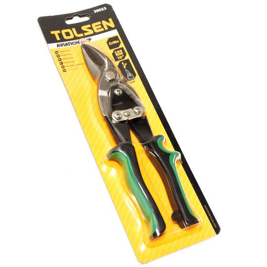 Tijeras de chapa CrMo de 250 mm a la derecha