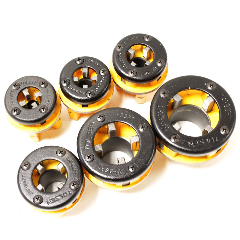 Rosca kit threader tubulação com ferramentas 6 seções Tolsen