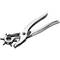 Revolving hole punch plier tool 6 point