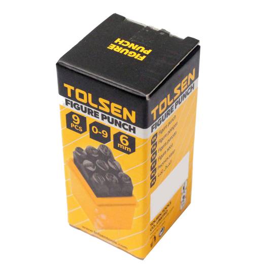 Kit 9 cadrans ciseaux 6mm outils Tolsen