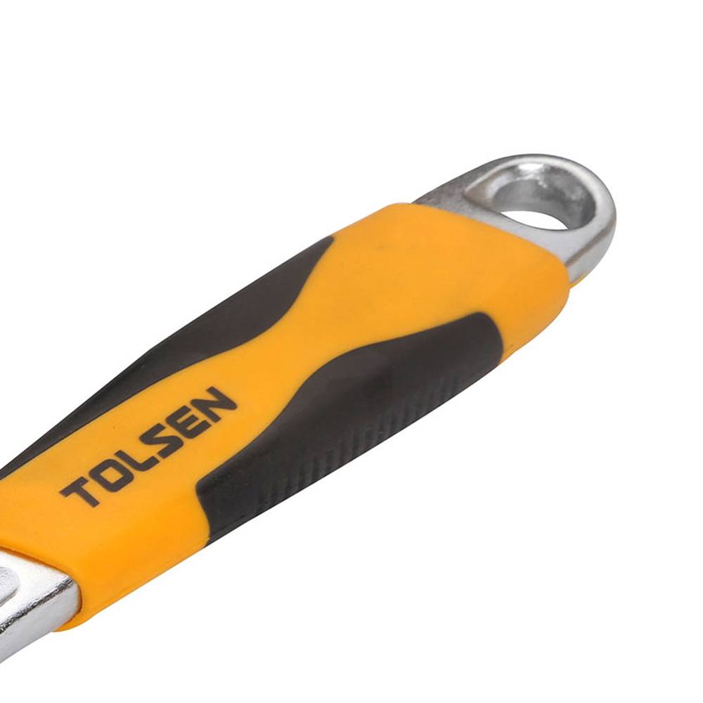 Clau anglesa de 200 mm ajustable a 24 mm ergonòmica