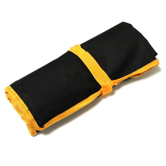 Combination spanner kit of 12 CrV wrench with cloth case