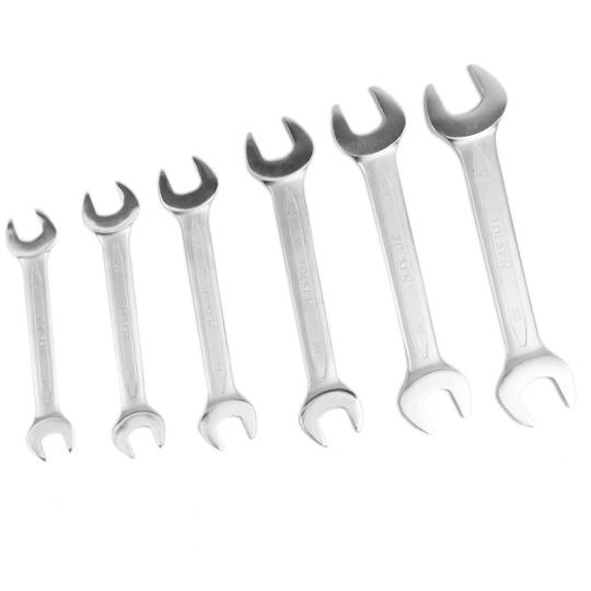 Chiavi combinate di CrV set de 12 con custodia in tessuto