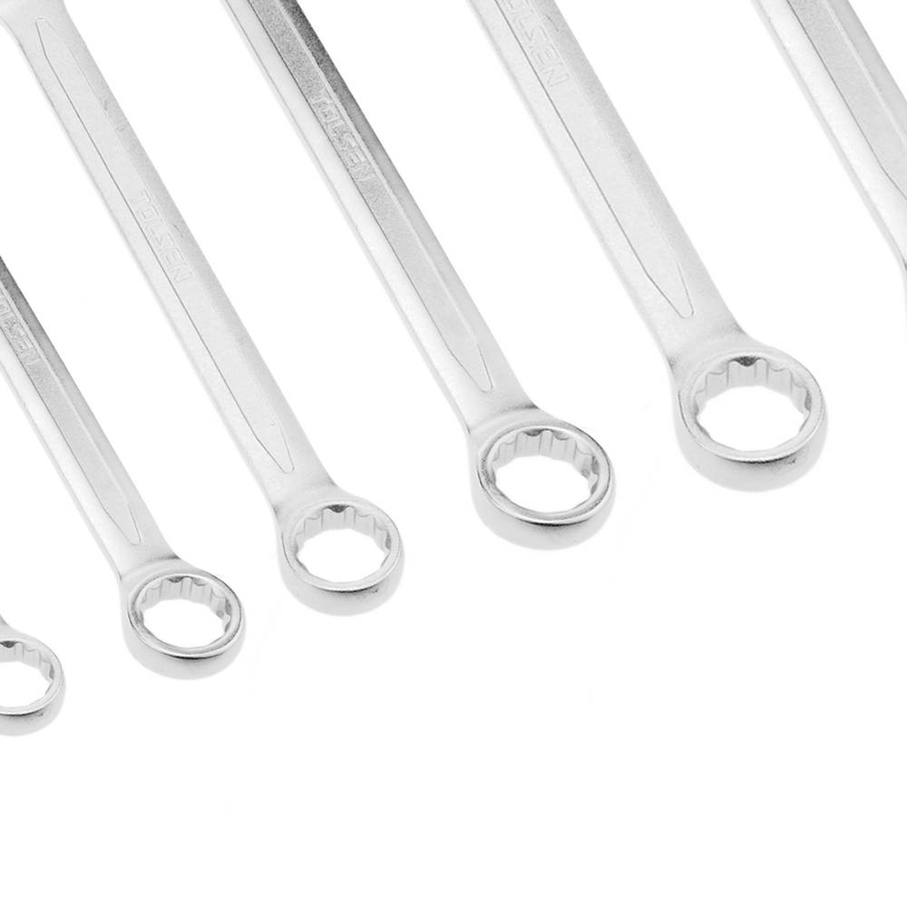 Estoig de 12 clau fixa combinada CRV de doble boca tancada