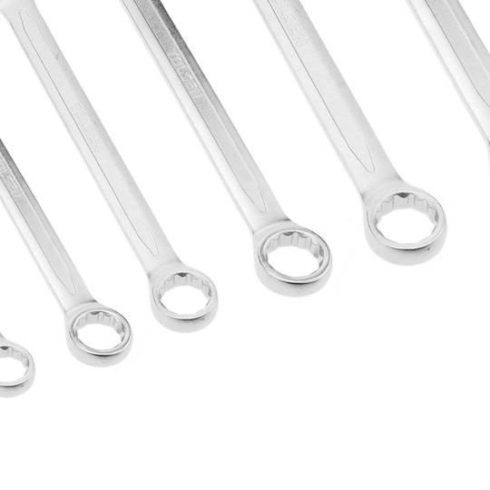 Estoig de 12 clau fixa combinada CRV de doble boca tancada