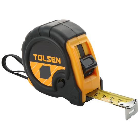 Metal tape 8m x 25mm tool Tolsen - Cablematic